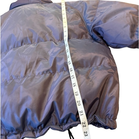 NILS Iridescent Purple Puffer Shall Winter Jacket  Women's size 8 - Picture 6 of 16